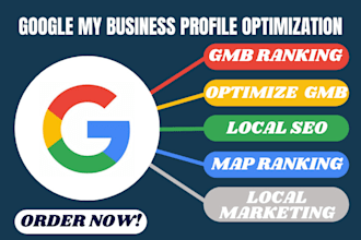 optimize google my business listing for local SEO gmb map ranking gbp citation