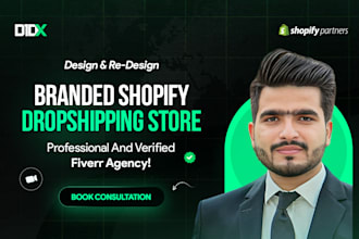 setup automated dropshipping shopify store website