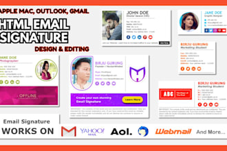 do apple mac mail email signature with dark mode html signature for outlook mail
