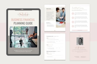 design ebook, workbook, and pdf layout in canva