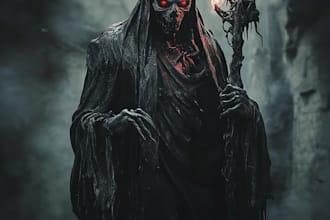 create any kind of fantasy scary horror character