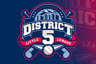 draw awesome logo for sports team or events
