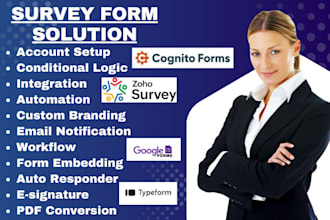 setup cognito form zoho survey typeform microsoft form tally jotform googleform