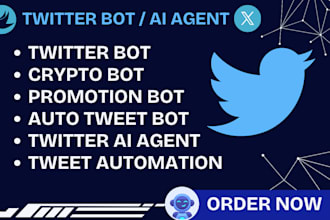 do custom twitter bot, tweet automation ai agent, openai chatgpt, x bot