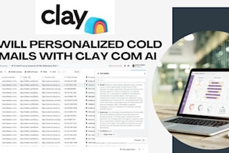 personalized cold email campaigns using clay com ai and automation