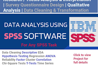 provide help with spss data analysis and interpretation