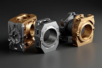 do 3d product design, product rendering and make stl file for 3d printing
