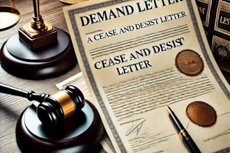 draft persuasive, professional legal letters, demand letters and legal advice