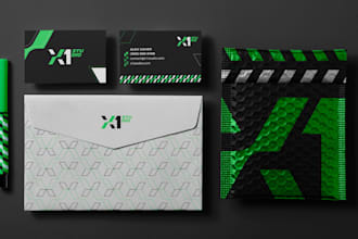 design a minimalist logo and visual identity for your brand