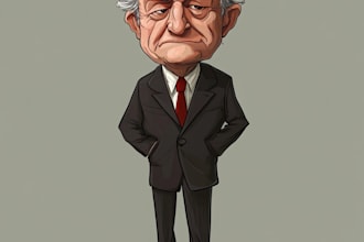 do an awesome political cartoon art