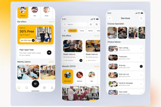 create a custom salon booking, barber, or beauty app for you