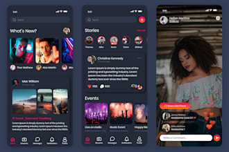 develop live streaming app, video streaming app, live streaming web music app,