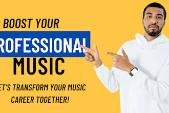 boost your music professional for apple music spotify and social media ads