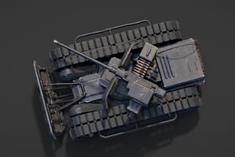 model 3d military vehicle for game, 3d truck, 3d car stimulator, 3ds max