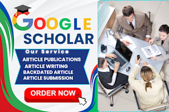 write and published your article in peer reviewed google scholar indexed journal
