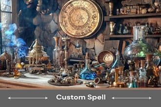 cast custom spellcasting, love spells, protection spells