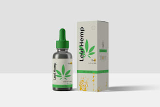 amazon packaging design, box, label design for your product