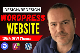 be your divi expert for wordpress divi website ecommerce website divi builder