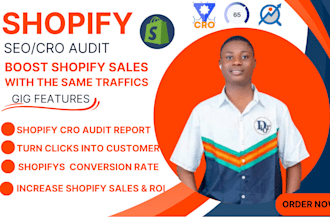 do shopify seo audit, shopify cro increase shopify conversion rate optimization