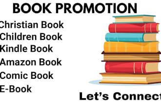do amazon book promotion, christian book kindle