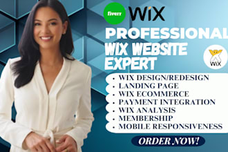design wix website, wix website redesign, wix online store, wix ecommerce