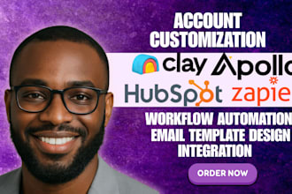 set up clay com  data enrichment apollo io sequences yotpo automation workflow