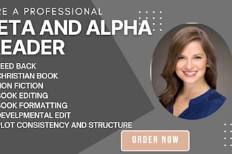 beta read or alpha read, provide feedback on memoir inspiration self help book