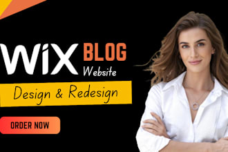 create wix redesign wix studio design animated blog webssite