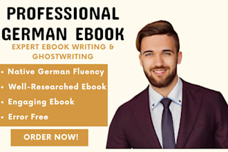 ghostwrite german ebook self help, business, marketing, health for kindle, epub