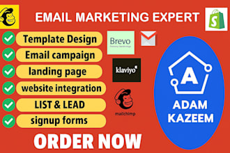 do mailchimp email marketing campaign, email newsletters and landing pages