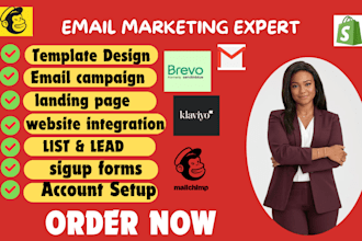 do email campaign newsletter template design landing page email automations