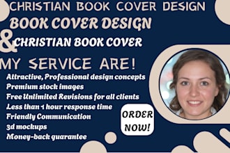 design a unique christian book cover to grab the readers attention