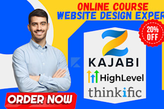 build new zenler online course website gokollab course setup kajabi thinkific