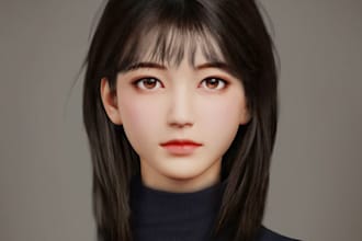 do realistic 3d metahuman character modeling daz 3d character design 3d model
