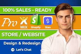manage shopify wix website design shopify store update, wix website redesign seo
