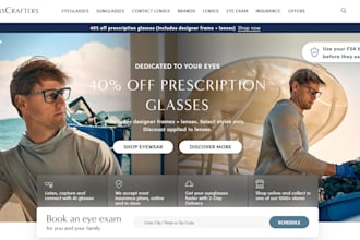 build eyewear shopify store sunglasses, eyeglasses, lenses and contact lenses