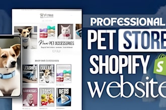design shopify pet store dropshipping pet store setup redesign pet store shopify
