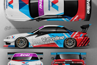 design your car livery wrap on iracing, ams2, assetto corsa, acc, liveries paint