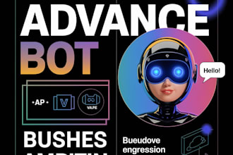develop automation chatbot, instagram bot, facebook bot, tiktok bot telegram bot