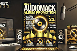 do best audiomack album promotion using email marketing campaign