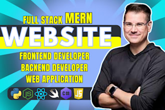be full stack web developer full stack mern stack developer saas web application