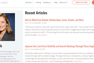 write expert SEO legal content for law firms and nonprofits