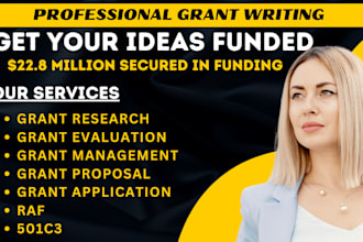 do non profits grant writing, grant research, grant application, grant proposal
