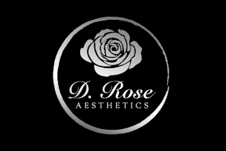 do cosmetics beauty salon parlor rose logo design