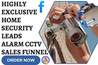 generate home security leads alarm security leads smart home cctv alarm leads