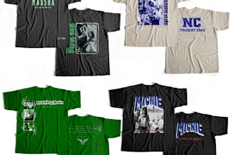 make design 90s vintage bootleg tshirt band and rap