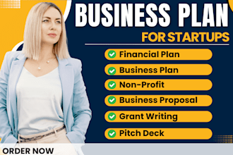 do business plan with financial plan for startups, investor ready business plan