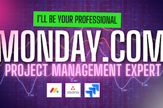 monday automation CRM workflow com project management clickup asana integration