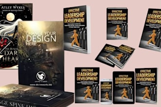 do book cover design for amazon kindle and amazon KDP book publishing