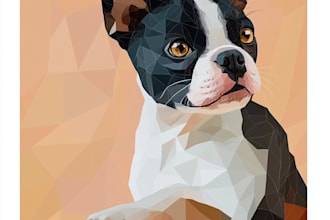 create a low poly illustration for you